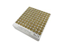 100 Round 9mm Luger Hundo Chamber Checker Cartridge Case Gauge