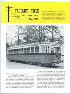 Trolley Talk / ottobre 1973 n. 99 / Condizioni quasi perfette - Foto 1 di 1