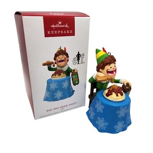Hallmark 2023 DID YOU HEAR THAT? ~ ELF Magic Sound Keepsake Ornament ~ NEW - Picture 1 of 4