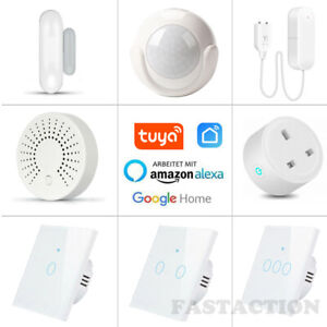 Tuya App Smart Home Automation WiFi Sensor Detector Alarm System f Alexa Google