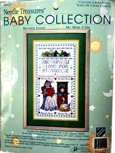 Needlecraft Kit JCA Needle Treasures 14-Count Cross Stitch MOTHER GOOSE - Picture 1 of 6