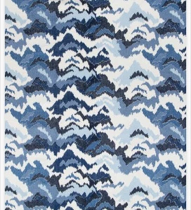 521019 Mumbai Wave Indigo By Beacon Hill - Picture 1 of 4