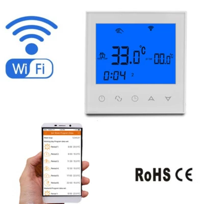 Wifi Thermostat Smart Thermostats For Home Alexa Underfloor Heating Boiler 16A - Image 1 of 4