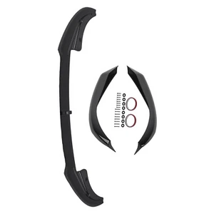 Front Air Dam Cover for BMW 4 Series G22 G23 M Sport 2020-2024 Black AC Style - Picture 1 of 12