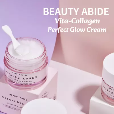 BEAUTY ABIDE Vita-Collagen Perfect Glow Cream 50g X 2EA, Sensitive,FREE DELIVERY - Image 1 of 4
