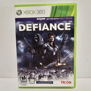 Defiance Xbox 360 Kinect Video Game 2013 Shooter Action Battle w/ Manual - Picture 1 of 3
