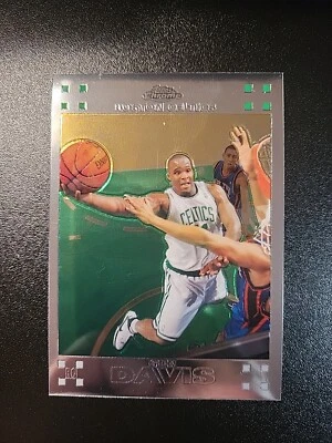 2007-08 Topps Chrome Boston Celtics Basketball Card #112 Glen Davis Rookie - Image 1 of 2
