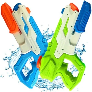 Water Gun Set Blaster Soaker Squirt Guns for Kids Adults Pool Shooters Beach Toy - Picture 1 of 6