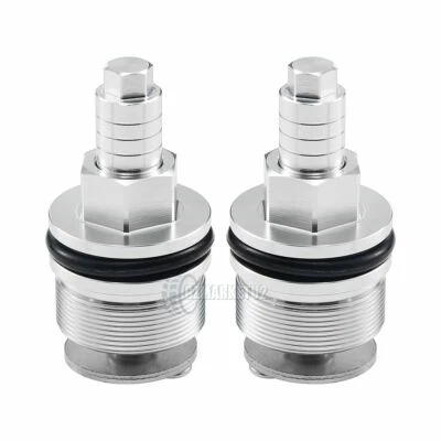 Передние вилочные колпачки болты вилки для Yamaha RD400E 1978 SR400 1978 SR500 1978-1993 - Изображение 1 из 4