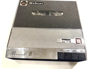WEBCOR EP-2204 Transistor REEL TO REEL MICROCORDER II TAPE PLAYER - Picture 1 of 15