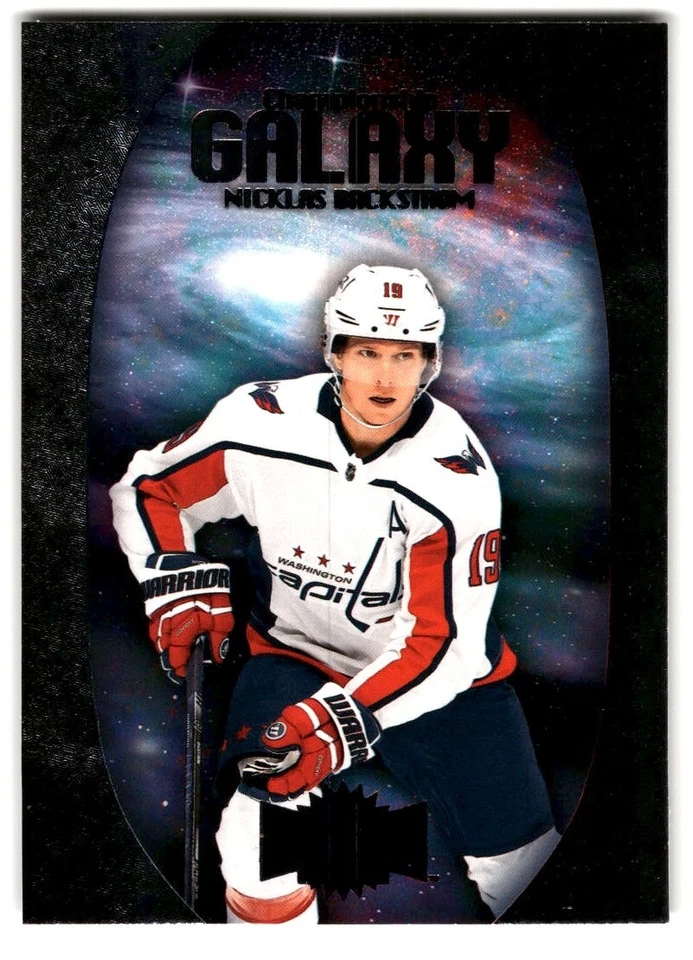 2021-22 Skybox Metal Universe Championship Galaxy Nicklas Backstrom #CG-14 - Image 1 of 2