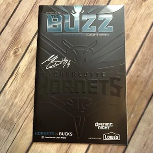 michael kidd-gilchrist Autograph 2014 Charlotte Hornets Commemorative Program - Picture 1 of 2