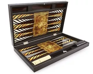 Trendy Backgammon Antique Map / Antik Welt Backgammon Tavla XXL B - Ware - Bild 1 von 6