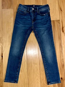 GAP BOYS STRETCH SKINNY LEG JEANS SIZE 8 EXCELLENT COND LD5 - Picture 1 of 3