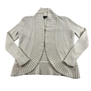 Talbots Open Front Cardigan Sweater Angora Rabbit Hair Cozy Knit Women S - Picture 1 of 10