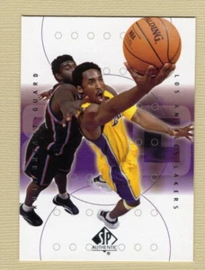 2000-01 SP Authentic Basketball Kobe Bryant Promo Sample card (Lakers) - Picture 1 of 2