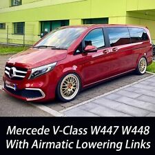 For Mercedes Benz V-Class W448 W447 Adjustable Air Suspension Lowering Links Kit