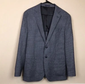 Jos. A. Bank Men’s 42 R Slim Fit Relaxed Tailoring Houndstooth 2-Button Blazer - Picture 1 of 11