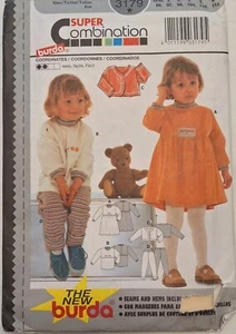 Burda Pattern 3179 - Super Combination- Coordinates - 18m-6 - New - Picture 1 of 2