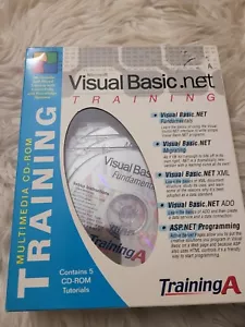 Microsoft Visual Basic.net Training A Multimedia 5 Cd-rom SEALED - Picture 1 of 3