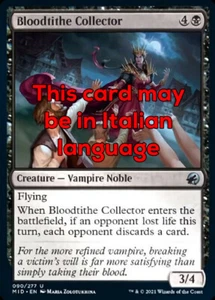 MTG 4x BLOODTITHE COLLECTOR EXC - ESATTRICE DI OFFERTE DI SANGUE - MID - MAGIC - Picture 1 of 1