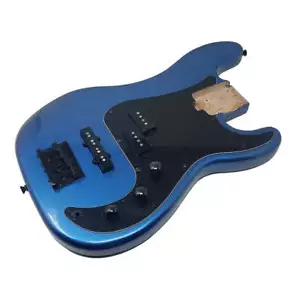 Allen Eden Guitars Electric Bass Loaded Body Midnight Blue - Picture 1 of 3