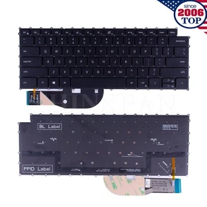 US Keyboard Backlit for Dell XPS 9500 9510 9700 9710,Precision 5550 5560 5750 - Afbeelding 1 van 1