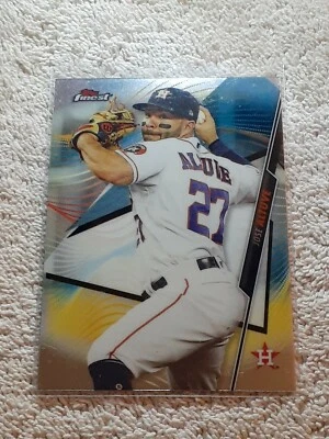 🔥🔥2020 Topps Finest Jose Altuve Base #82 Houston Astros🔥🔥 - Image 1 of 2