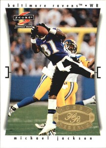 1997 Score Hobby Reserve Baltimore Ravens Football Card #148 Michael Jackson