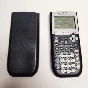 Texas Instruments TI-84 Plus grafischer Taschenrechner - schwarz getestet - Bild 1 von 15