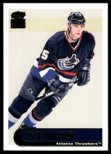 1999-00 Pacific Paramount EMERALD Steve Staios Atlanta Thrashers #15 R4