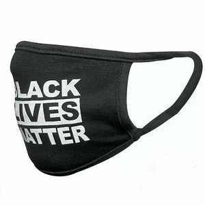 Black Lives Matter waschbare wiederverwendbare modische Gesichtsmaske - BK - Bild 1 von 6