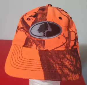 Mossy Oak Naranja Árbol Real Camuflaje Exterior Caza Ajustable Gancho y Lazo Sombrero Gorra - Imagen 1 de 6