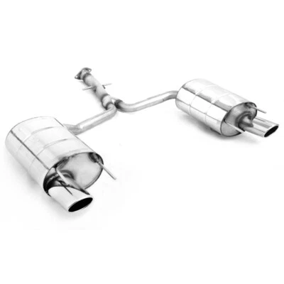 Escape deportivo FOX acero inoxidable Lexus IS 250 a partir del año 05 dúplex derecho izquierdo 115x85 mm cada uno - Imagen 1 de 4