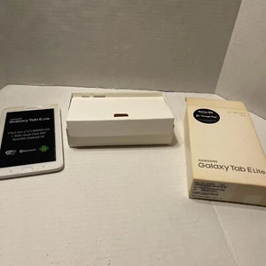 Samsung Galaxy Tab E Lite 8GB, Wi-Fi, 7in - White - Picture 1 of 7