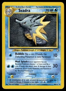 Seadra #048/111 Neo Genesis Pokemon Near Mint or Better - Picture 1 of 2