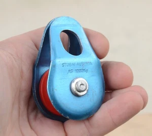 Stubai Austria Rope Pulley Device Crevasse Rescue Climbing Gear - Vintage 1980's - Picture 1 of 9