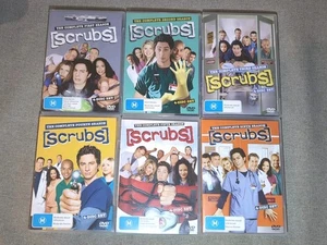 Scrubs The Complete Series 1-6 (Seasons 1 2 3 4 5 & 6 ) DVD Bundle Lot Set - Picture 1 of 6