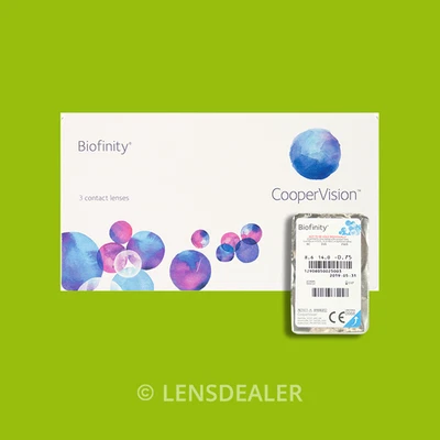 Cooper Vision Biofinity 1x3 Monatslinsen Kontaktlinsen - Bild 1 von 4