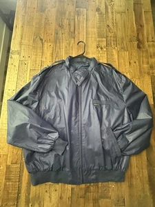 Vintage Members Only Jacket Navy Blue 3XT Made in Hong Kong 80s Bomber  - Picture 1 of 8