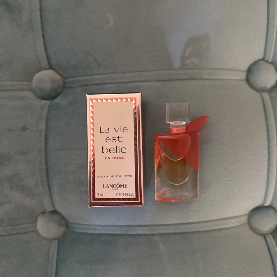 Lancome La Vie Est Belle En Rose Eau de Toilette MINI Splash Dab .101 oz, 3 ml Nuevo en caja Foto 1 de 1