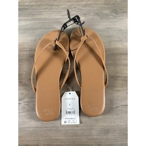 Sandalias para mujer Tru Time Barely There marrones - talla 7 - nuevas con etiquetas - Imagen 1 de 4