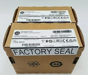 New Factory Sealed AB 1769-IQ32 SER A CompactLogix 24V DC Input Module 1769IQ32 - Picture 1 of 3