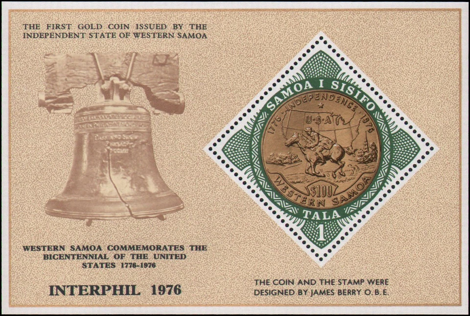 Самоа #437 MNH s/s - Изображение 1 из 1