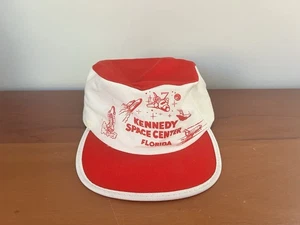 KENNEDY SPACE STATION Trucker Hat Snapback Baseball Vtg 80s Patch Cap Florida - Picture 1 of 8