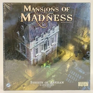 Mansions of Madness 2nd Edition: Streets of Arkham Expansion - BRAND NEW SEALED - Picture 1 of 3