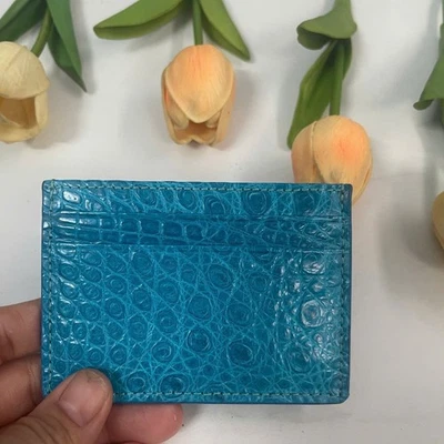 GENUINE  LEATHER SKIN CREDIT CARD HOLDER/ WALLET CARD HOLDER FOR MEN - Image 1 of 4