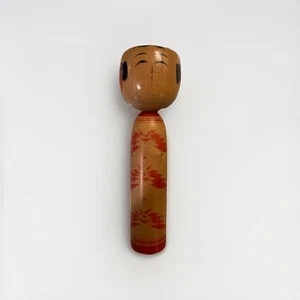 Vintage japanische Kokeshi Puppe - Handarbeit Tendo Stil (signiert) - Bild 1 von 6