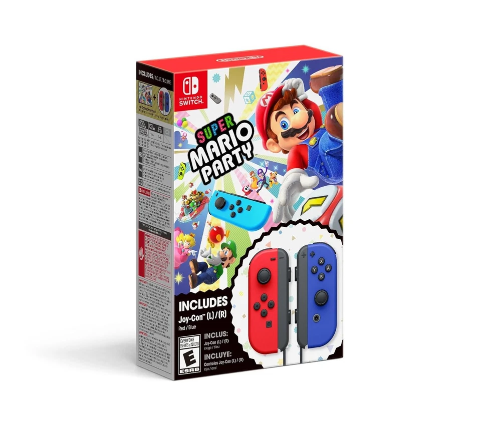 Paquete Super Mario Party™ + Joy-Con™ rojo y azul para Nintendo Switch™ Foto 1 de 1