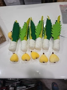 6er Set Sukkot Plüsch Lulav und Etrog für Dekoration Party B11 - Bild 1 von 8